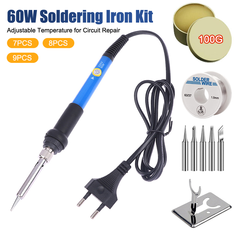Kit de Ferro de Solda Elétrico - Electronics Repair Kit With Soldering Iron avaliação e preço