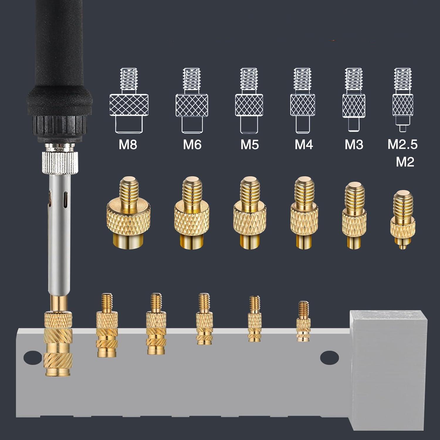 Porca de inserção térmica, pon - Electronics Repair Kit With Soldering Iron avaliação e preço
