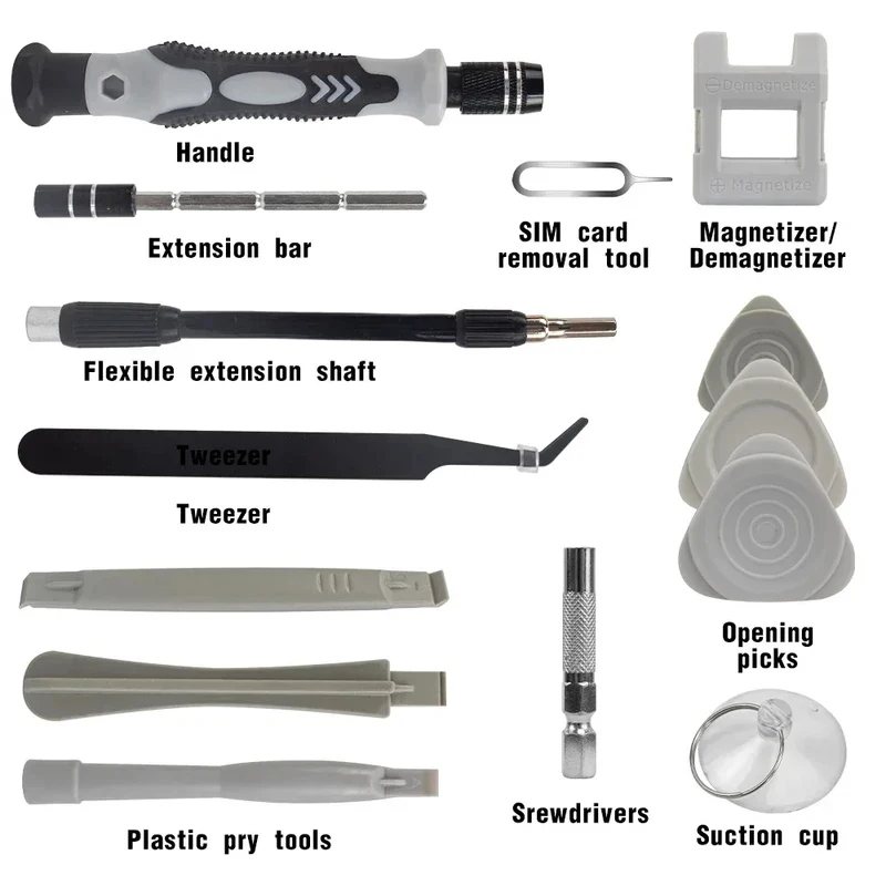 Conjunto de Chaves de Fenda Ma - Electronics Repair Kit avaliação e preço