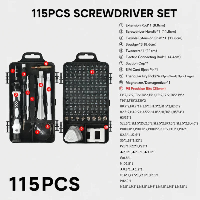 Conjunto de Chaves de Fenda Ma - Electronics Repair Kit avaliação e preço